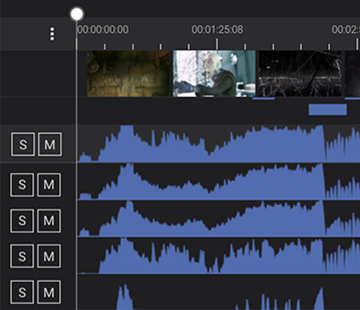 a screen shot of a recording app