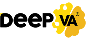 black and yellow background featuring the word va