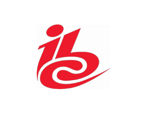 A Sleek Black And Red Logo Featuring The Letter I5