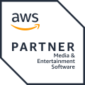 The Logo For AWS Media & Entertainment Competency Certification