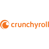 Orange Crunchyroll logo on a transparent background