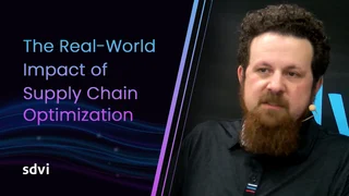 Man With A Beard And A Black Shirt In The Context Of Media Supply Chain Transformation