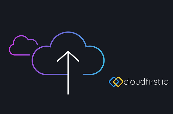 Cloud With An Arrow In The Middle Of It Illustrating The Benefits Of Cloud Migration