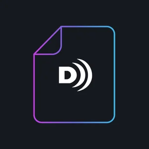 Stylized letter D used as a Play poster for a video.
