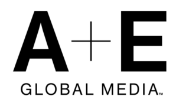 black and white photo of the ae logo