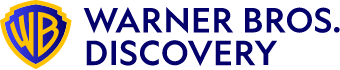 blue and yellow logo with the words Warner Bros Discovery for SDVI customers