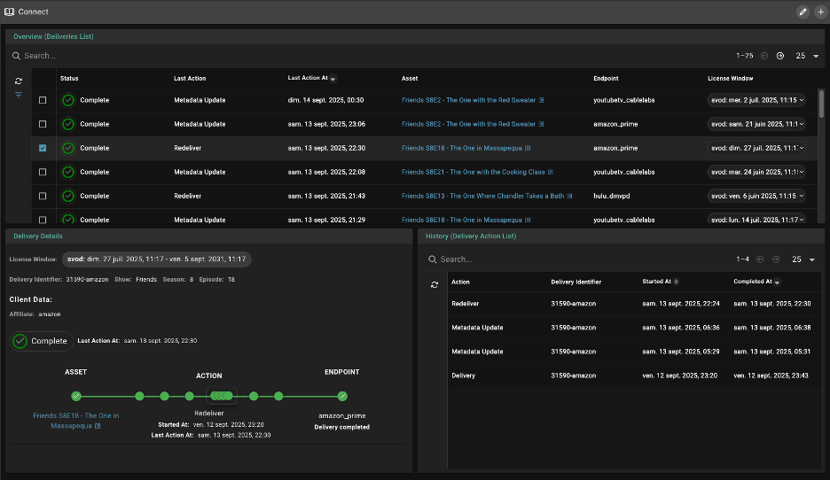 screenshot of a computer screen displaying various data points