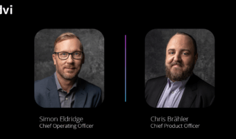 Image of Simon Eldridge, Chief Operating Officer, and Chris Brähler, VP of product